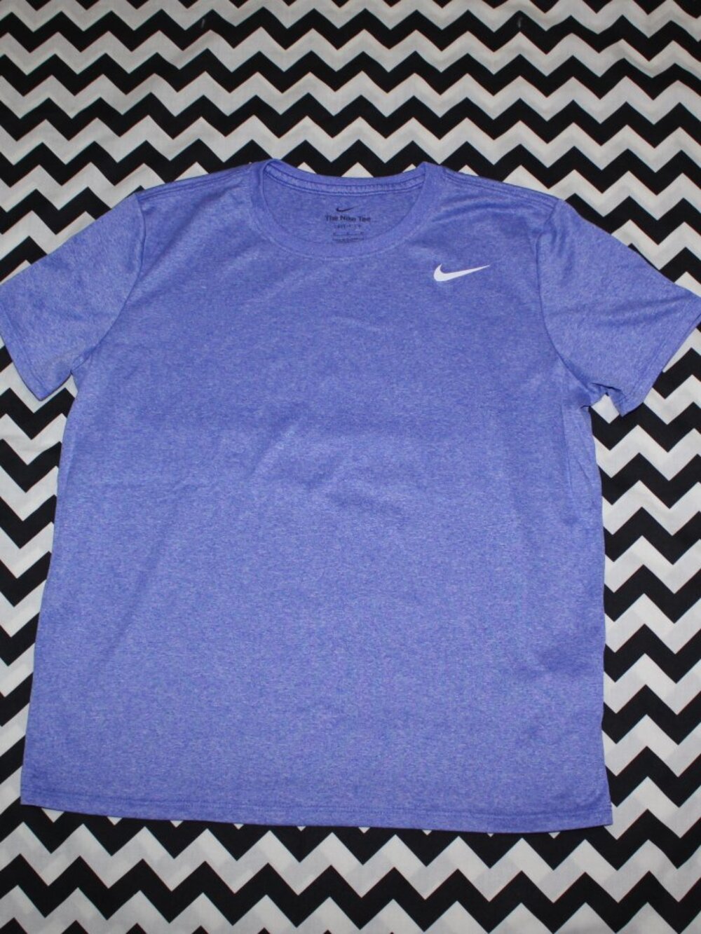 Women's Nike Dri-Fit The Nike Tee - Color: Purple - Size: Medium